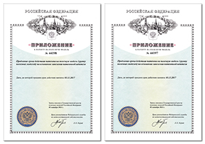 Изделие «Многостраничная этикетка» защищено двумя патентами